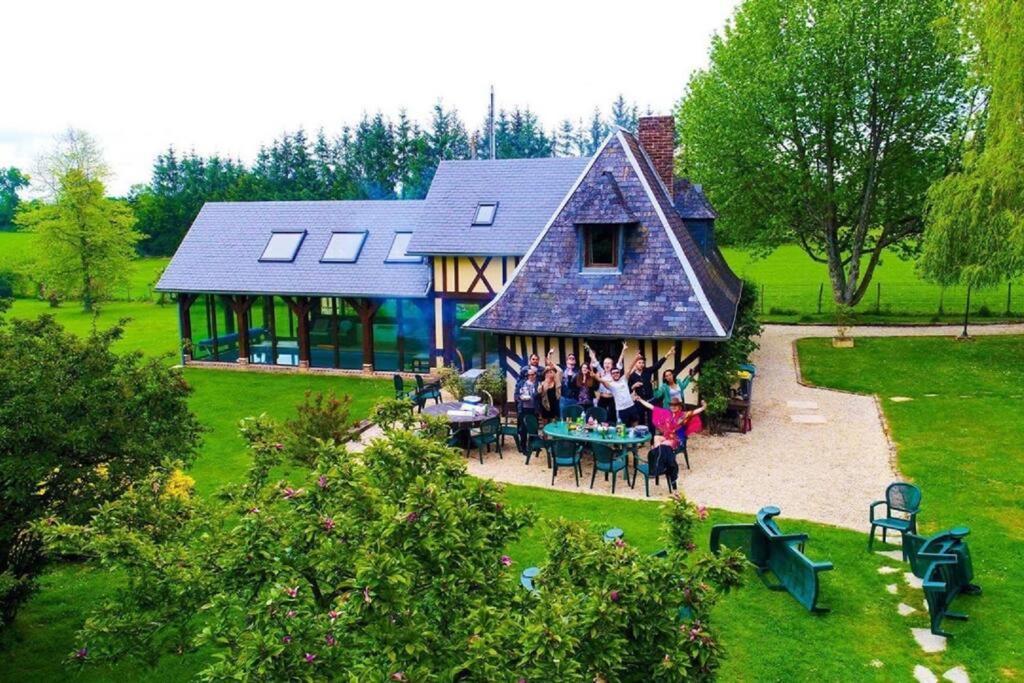 Domaine Du Bois L'Abbe Villa Épaignes Dış mekan fotoğraf