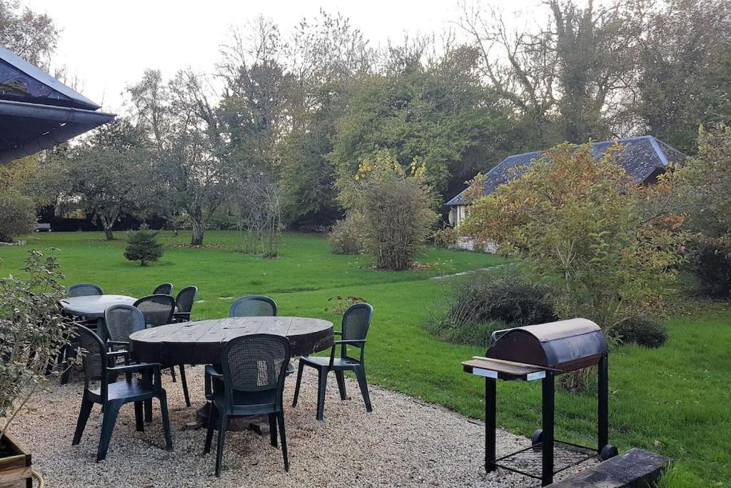 Domaine Du Bois L'Abbe Villa Épaignes Dış mekan fotoğraf